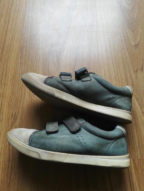 Topánky kožené, ecco,32