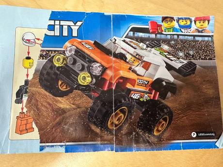 Lego city 60146 nákladiak pre kaskadérov,