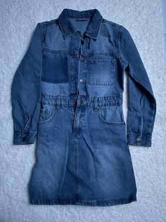 Riflové šaty, pepco,140