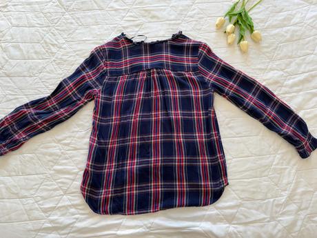 Štýlová káro blúzka c&a veľ. 42, c&a,42