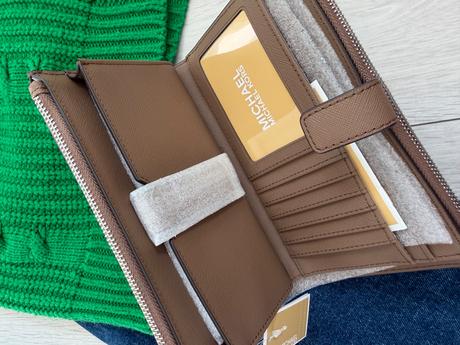 Michael kors púzdro / peňaženka driftwood, origina, michael kors