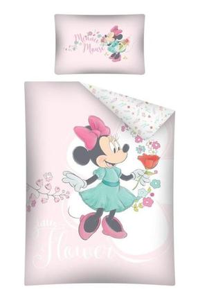 Obliečky do postieľky minnie pink 100/135, 40/60, šírka (cm): 100,dĺžka (cm): 130