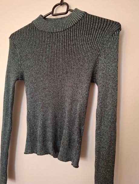 Trblietavý top, h&m,s