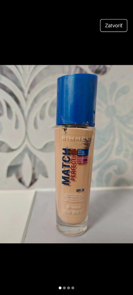 Make up rimmel stredný odtieň, nie tmavy,