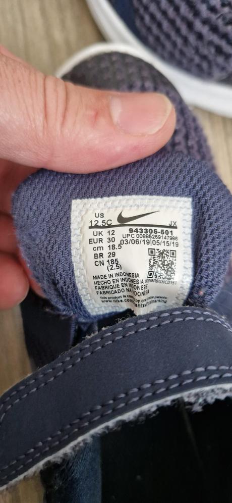 Tmavomodré tenisky nike, veľ. 30, nike,30