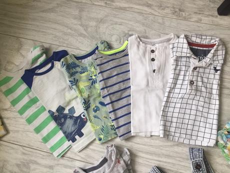 Letný balíček šiat pre chlapčeka 68, 68–80