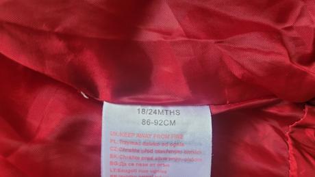 Dievčenská jesenná bunda veľ. 86-92cm, 92