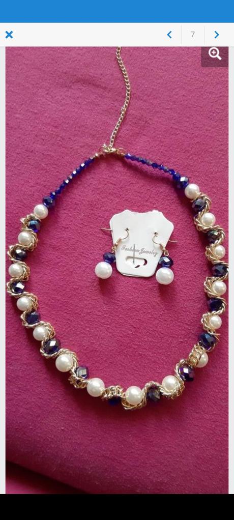 Náhrdelník s náušnicami, 