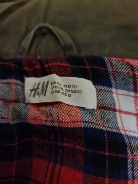 Dievčenská bunda zn. h&m, veľ. 158, top stav, h&m,158