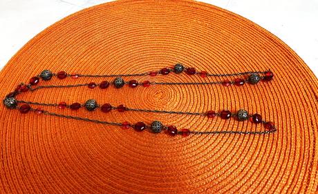 Starožitný vintage náhrdelník, 