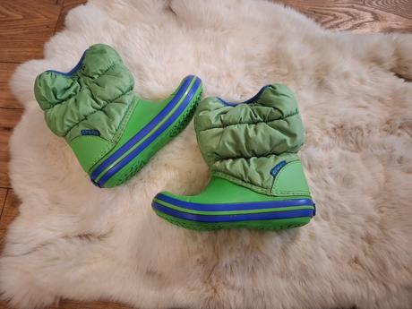 Crocs winter puff boots c10, crocs,24