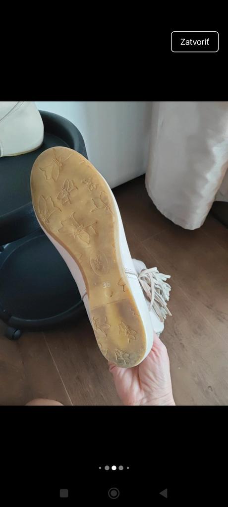 Dámske kožené čižmy, 38