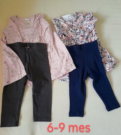 Súprava legíny- tunika, h&m,74