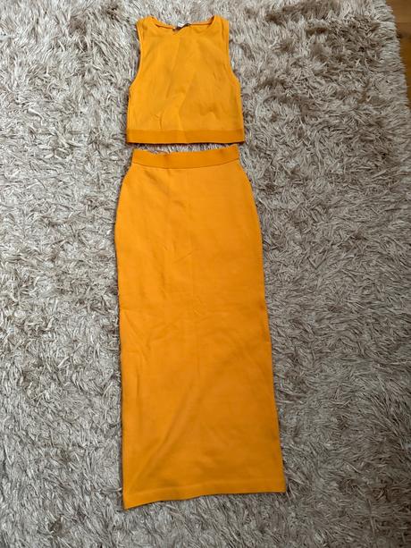 Top+sukňa, zara,s
