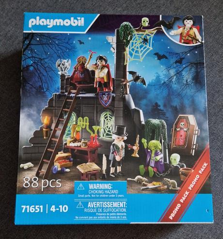 Playmobil halloween ruiny 71651, 