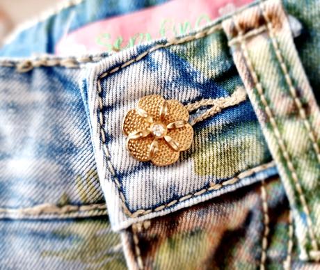 Jeansove šortky, 104