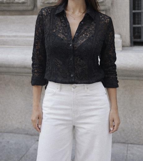 Zara blúzka krajka/čipka, zara,xs