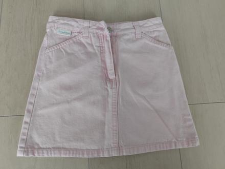 Predám dievčenskú rifľovú sukňu, h&m,134