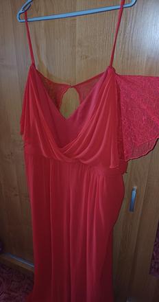 Damsky cerveny overal xxxl, xxxl
