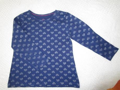 Balík 4 kusov tričiek pre dievčatko vel.98/104, 104–116