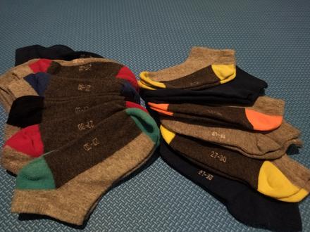 Ponožky botaskové 27 30 nosené, lupilu,27