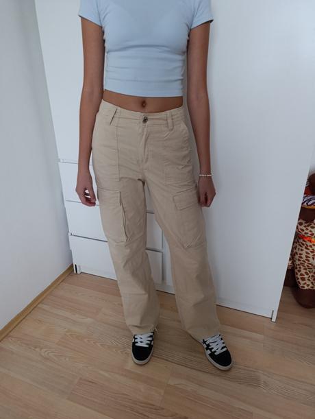 Nohavice, bershka,34