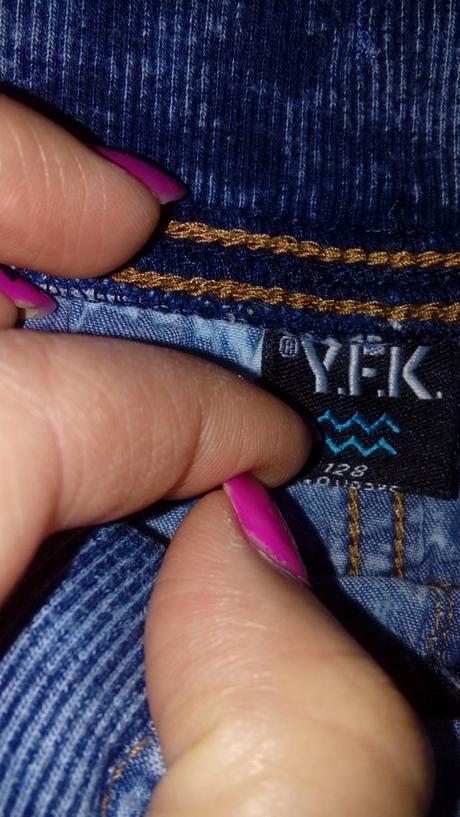 Kratke riflove nohavice, 128