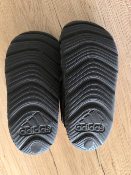 Čierne sandálky adidas, adidas,23