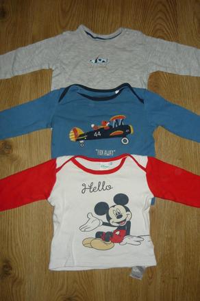 Tričká s dlhým rukávom -74, 74