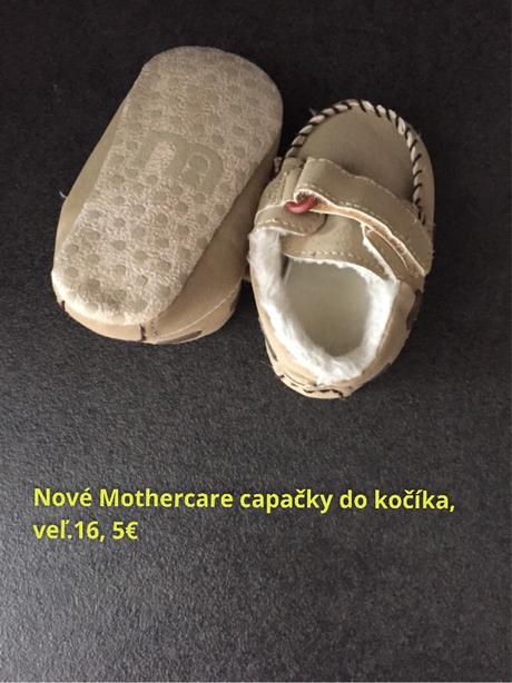 Mothercare zimné capačky do kočíka, veľ.16, mothercare,<17