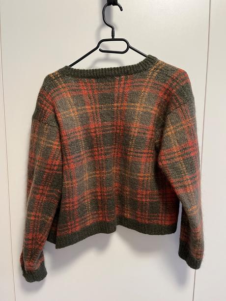 Vlnený kardigán, m