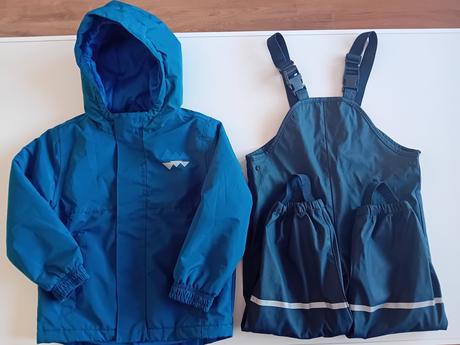 Zimný set- bunda + otepľováky v. 98/104, crivit,104