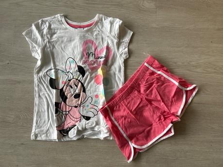 Dievcenske bavlnene pyzamo minnie vel. 140, palomino,140