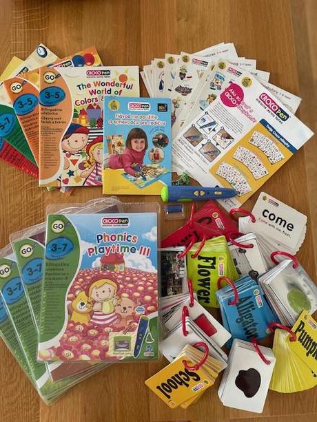 Hovoriace pero - angličtina,