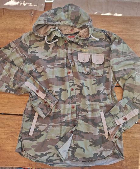 Košeľová mikina timezone m/l, timeout,m