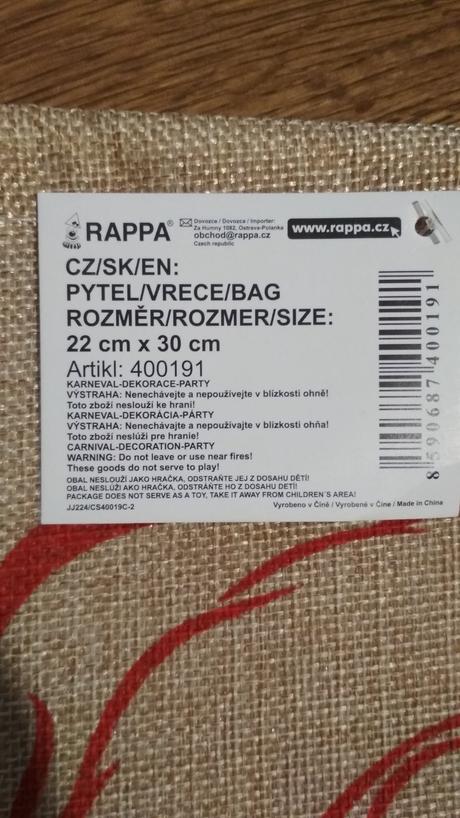 Vianočné vrecúško, 