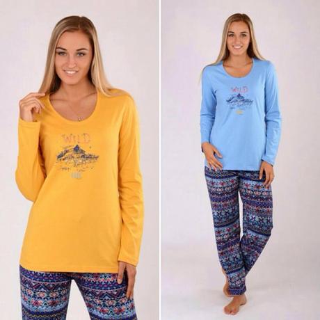 Dámske pyžamo bavlnené, vienetta secret,l - xxxl