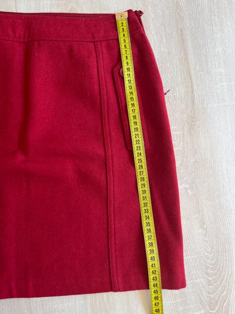 Cervena sukna - na zimu, tom tailor,36
