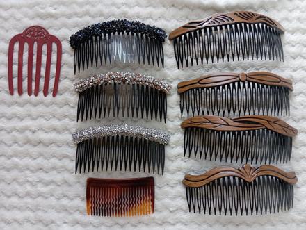 Hrebienky do vlasov ozdobné hrebene, 