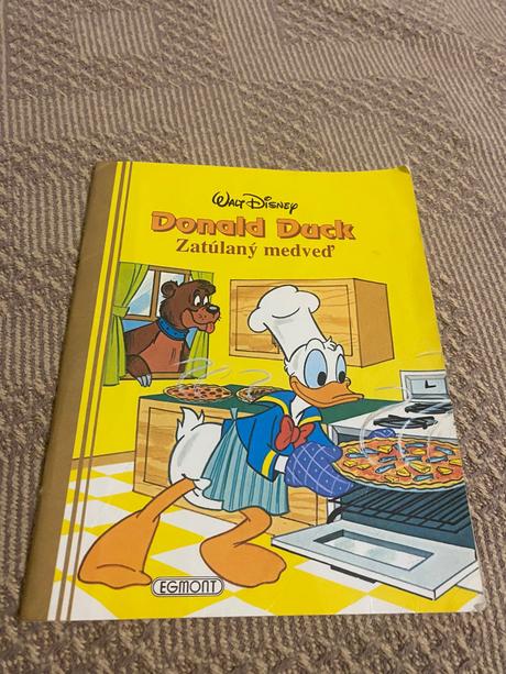 Krásna mini rozprávka walt disney donald duck,