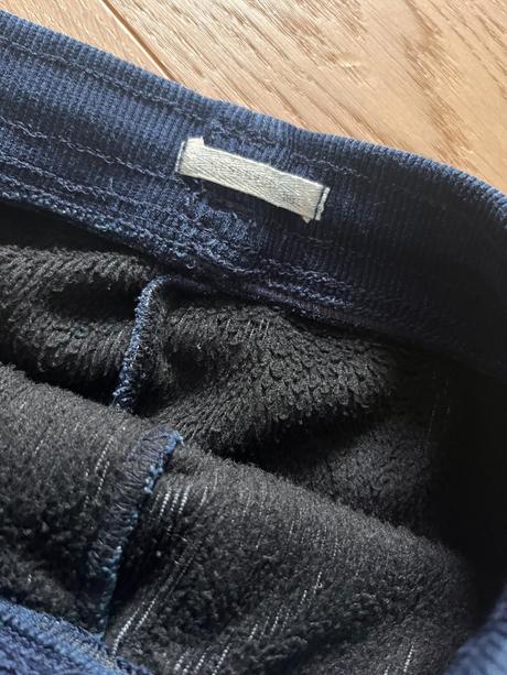 Modré podšité tepláky, reserved,104