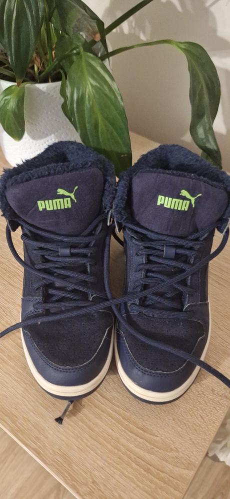 Zateplené členkové tenisky, puma,35