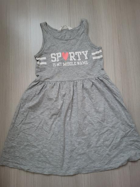 Letné tielkové šaty, h&m,122
