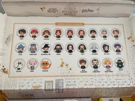 Spoločenská hra harry potter a zber.album,