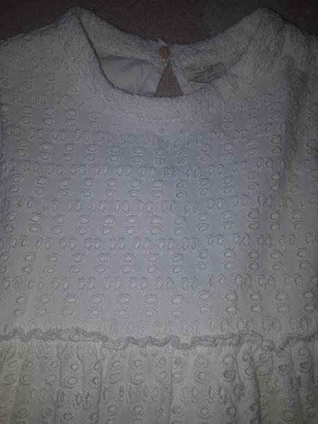 Nadherne biele madeirove saty zara, zara,140