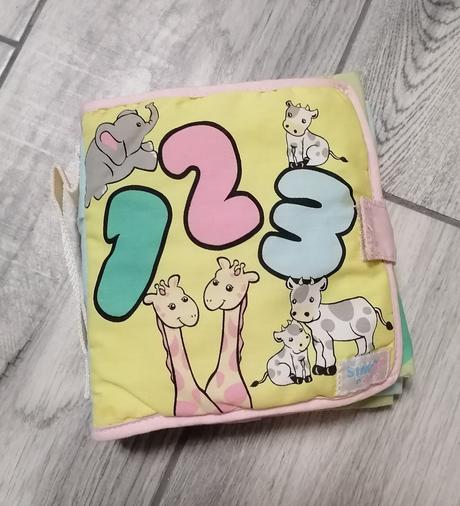 Látková kniha - čísla,