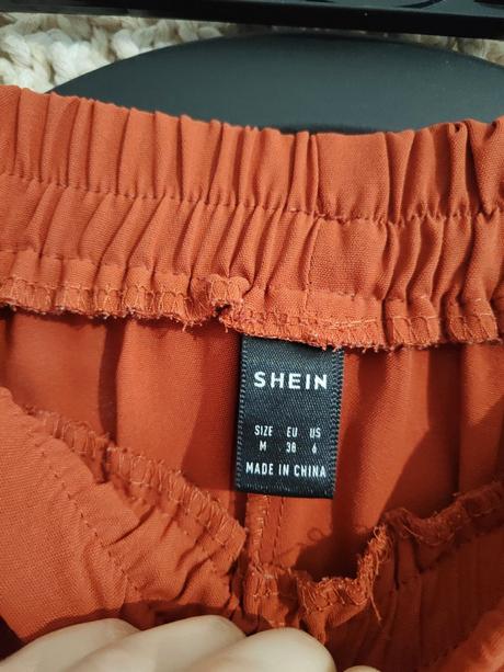 Škoricová midi sukňa, m