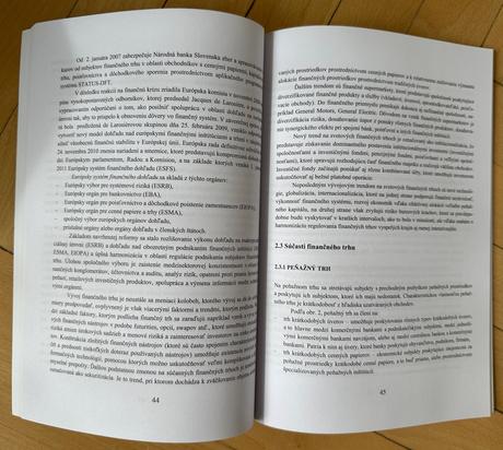 Vybrané kapitoly z finančného trhu, 