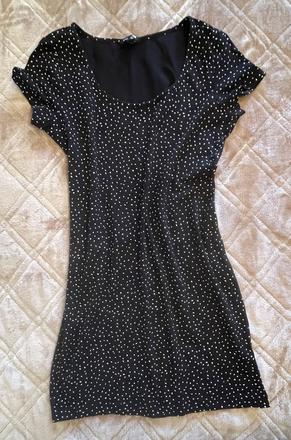 Letné bodkované šaty, h&m,l