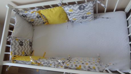 Mantinel do postieľky .material skladom., 30,30